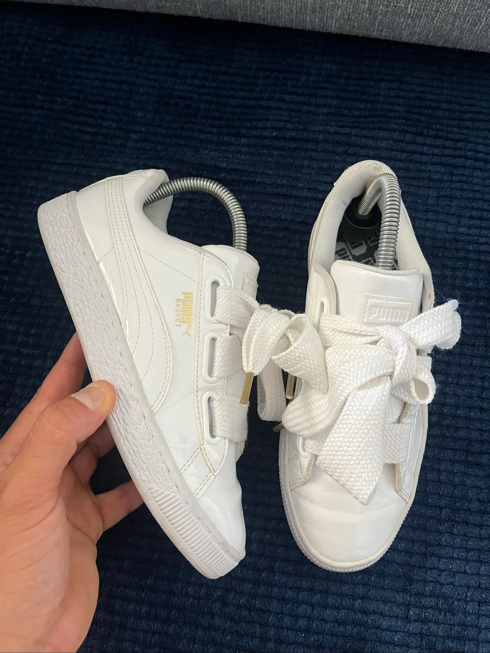 Baskets Puma Blanche Pour Femme Taille 37.5